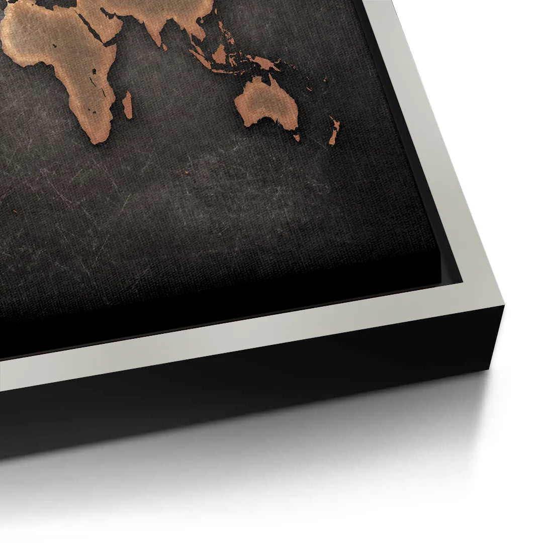 2World map texture - Canvas