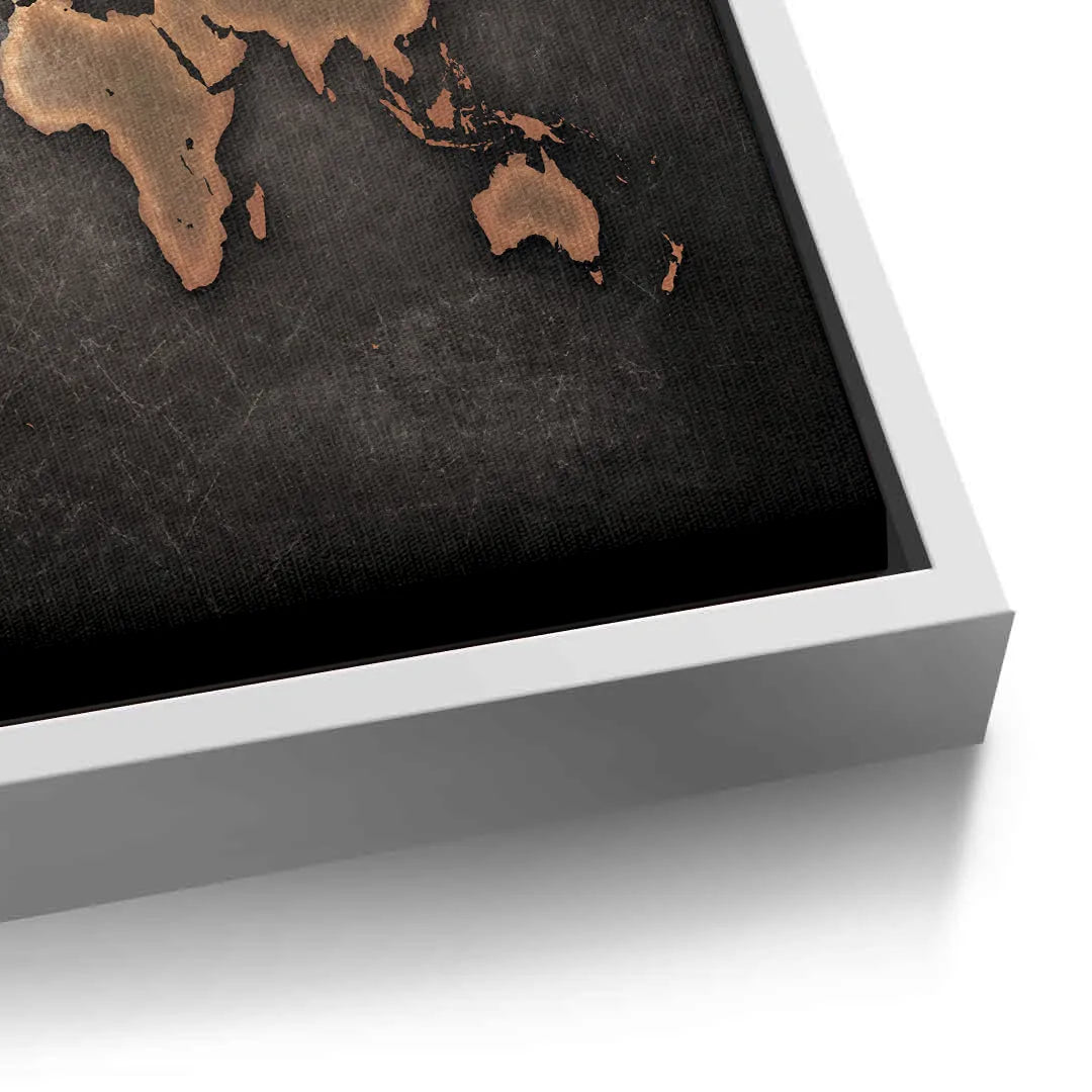 2World map texture - Canvas