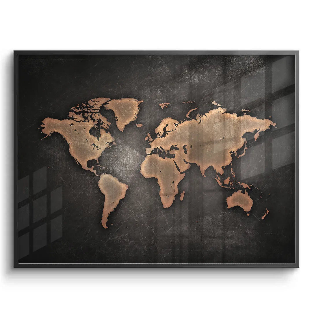 2World map texture - Fine Art
