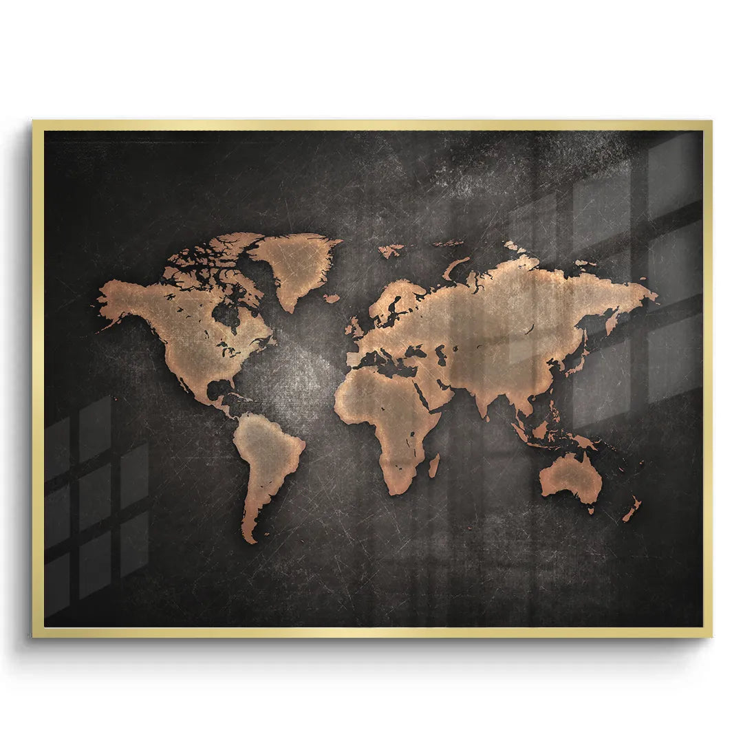 2World map texture - Fine Art