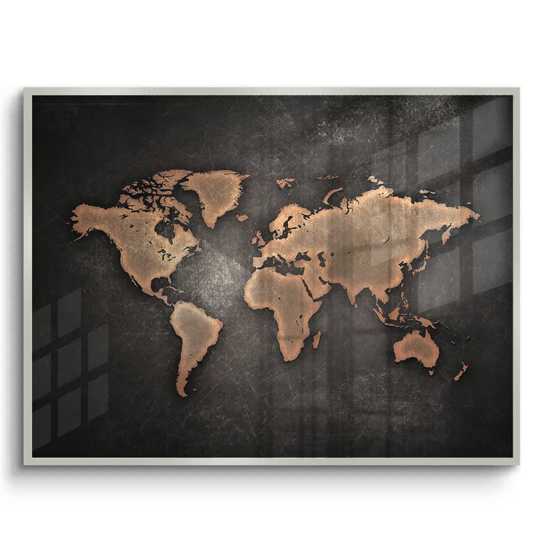 2World map texture - Fine Art