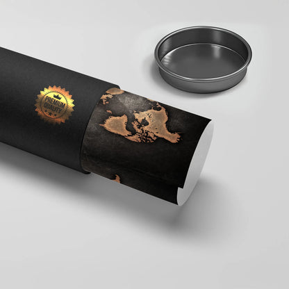 World map texture - Poster