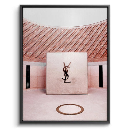 YSL Marrakech Courtyard - Canvas