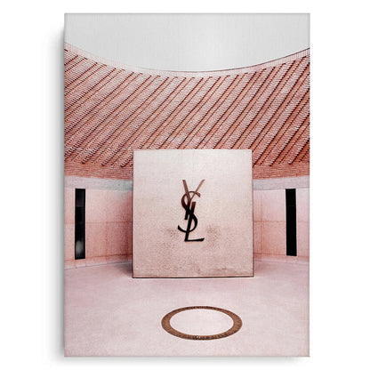 YSL Marrakech Courtyard - Canvas