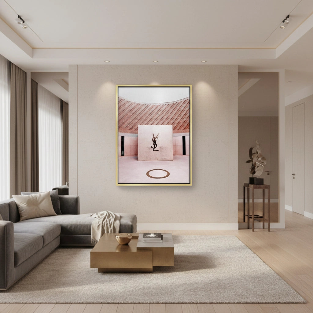 2YSL Marrakech Courtyard - Canvas