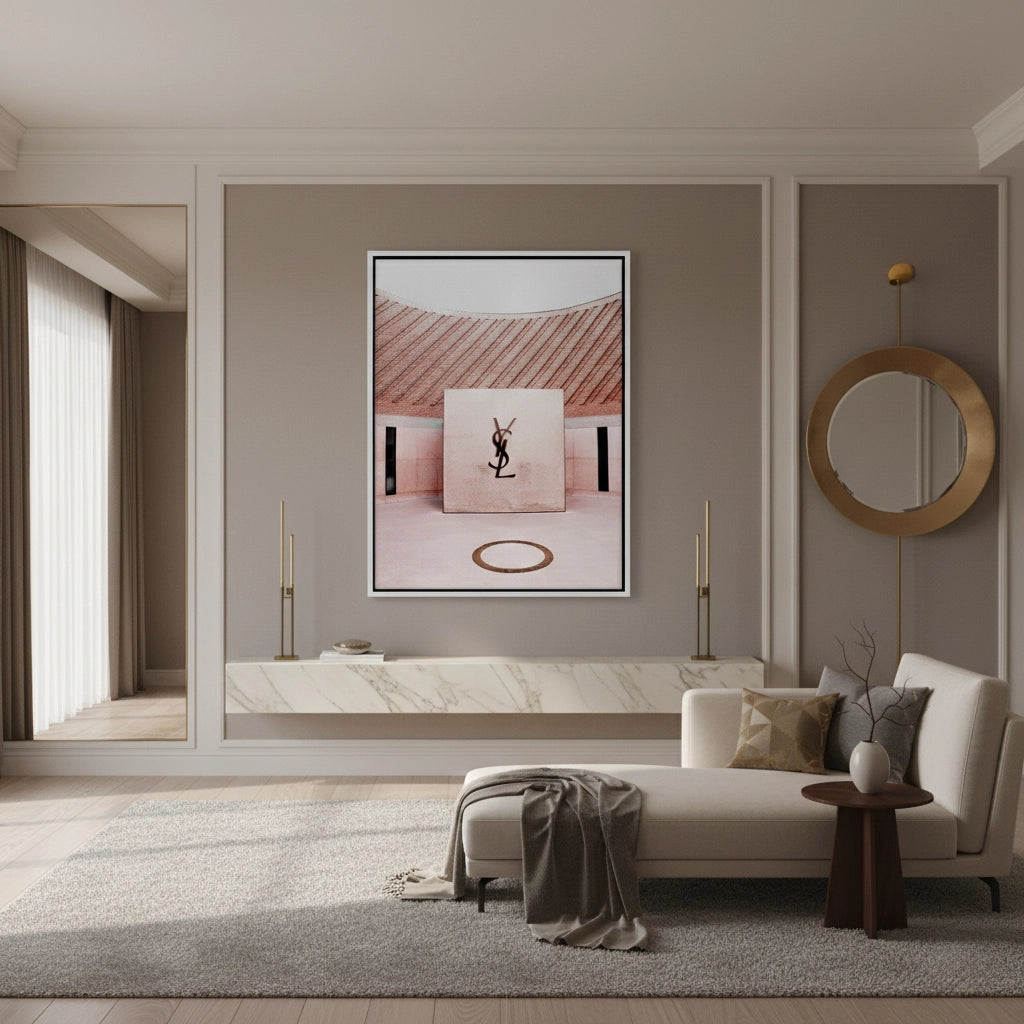 2YSL Marrakech Courtyard - Canvas