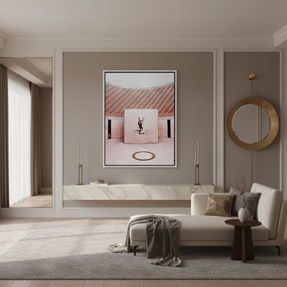 YSL Marrakech Courtyard - Canvas