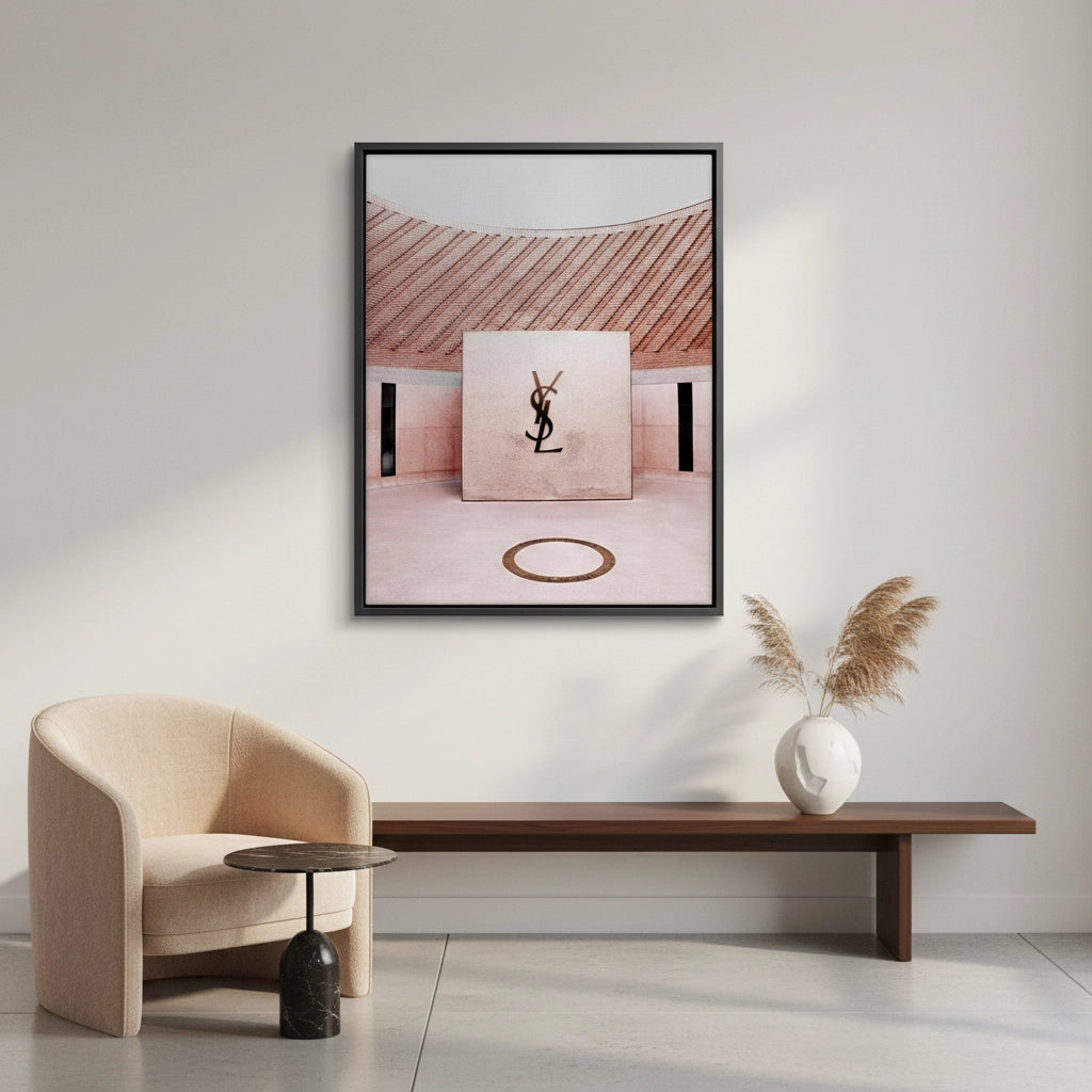 2YSL Marrakech Courtyard - Canvas