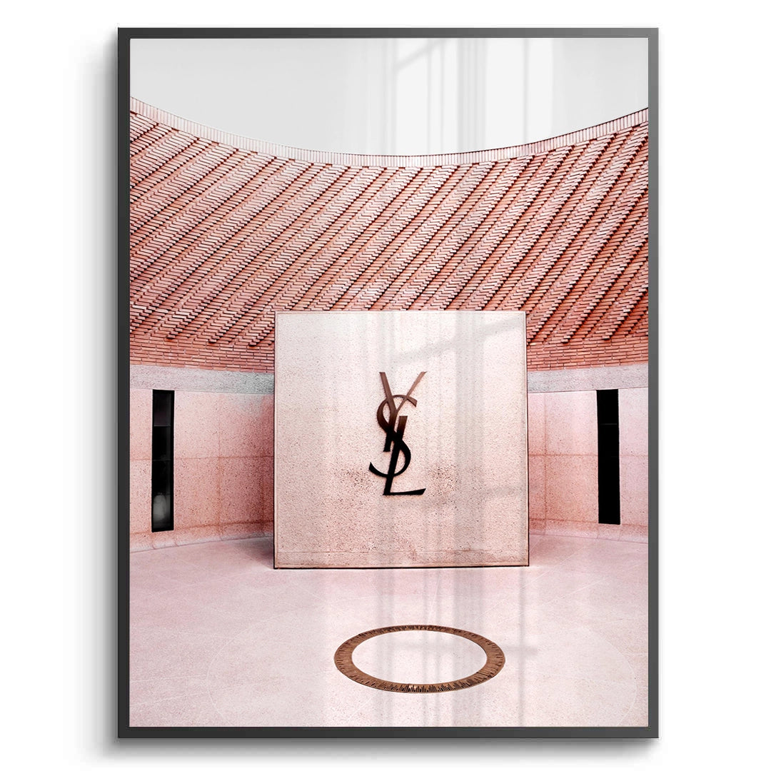 2YSL Marrakech Courtyard - Fine Art