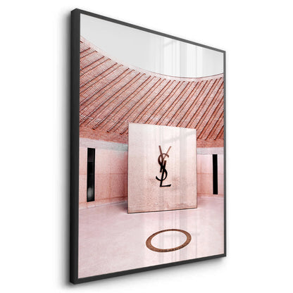 YSL Marrakech Courtyard - Fine Art