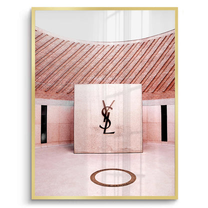 YSL Marrakech Courtyard - Fine Art