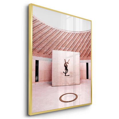 YSL Marrakech Courtyard - Fine Art