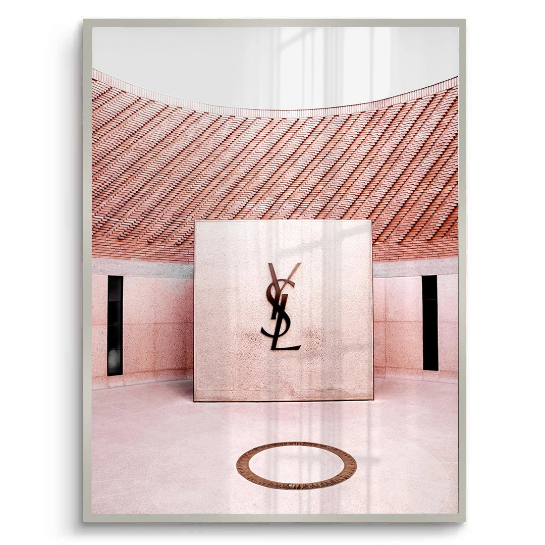 2YSL Marrakech Courtyard - Fine Art