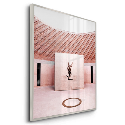 YSL Marrakech Courtyard - Fine Art