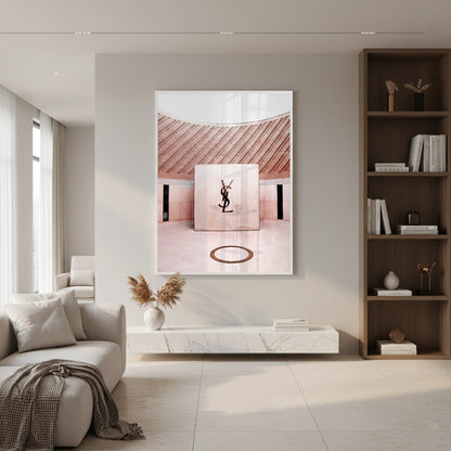 YSL Marrakech Courtyard - Fine Art