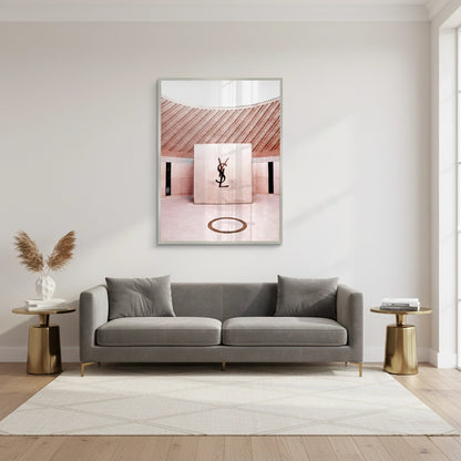 YSL Marrakech Courtyard - Fine Art