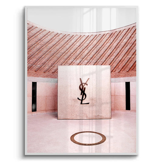 YSL Marrakech Courtyard - Fine Art