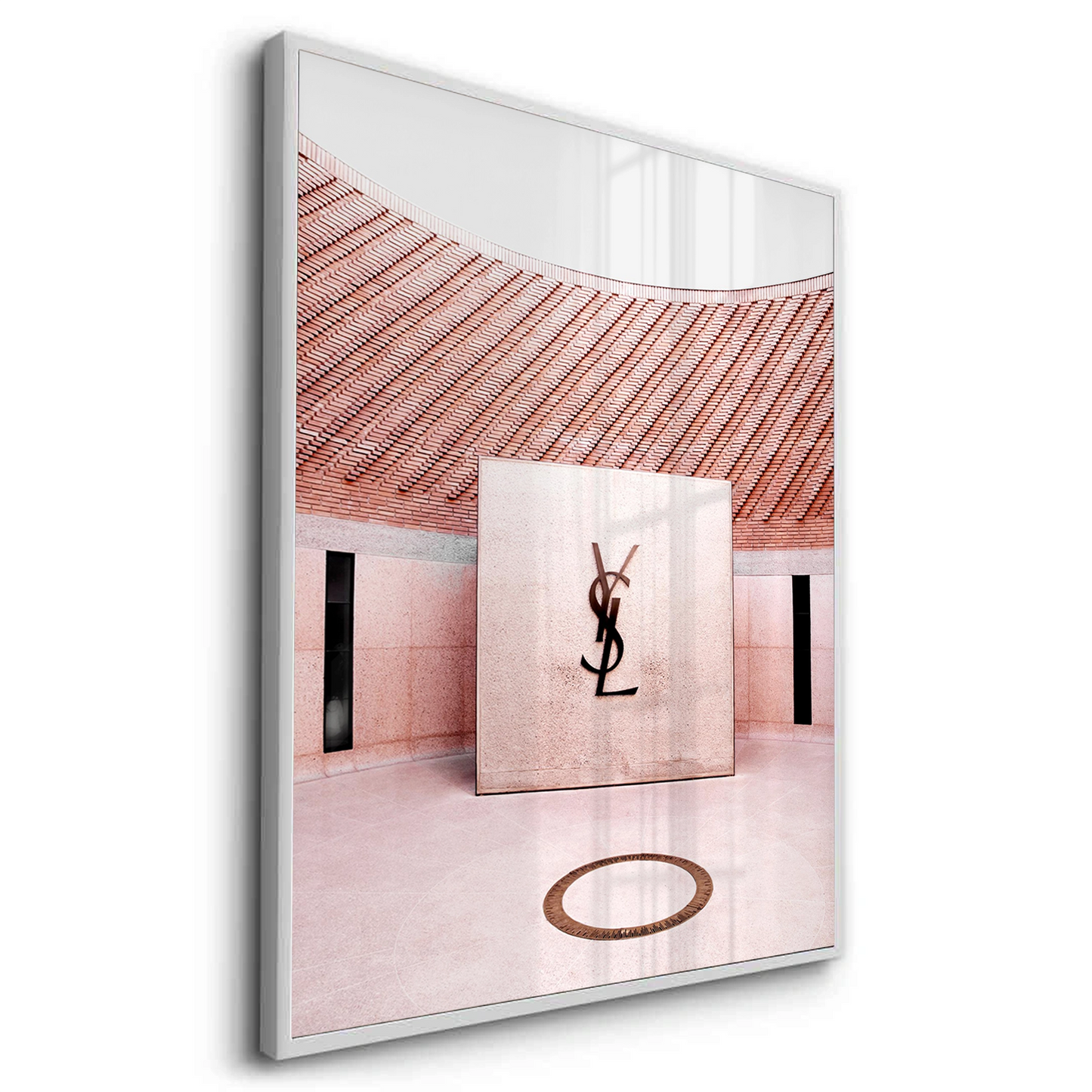 2YSL Marrakech Courtyard - Fine Art