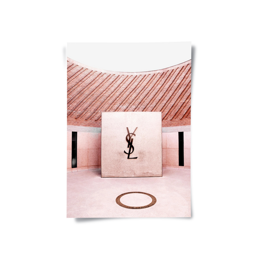 YSL Marrakech Courtyard - Poster
