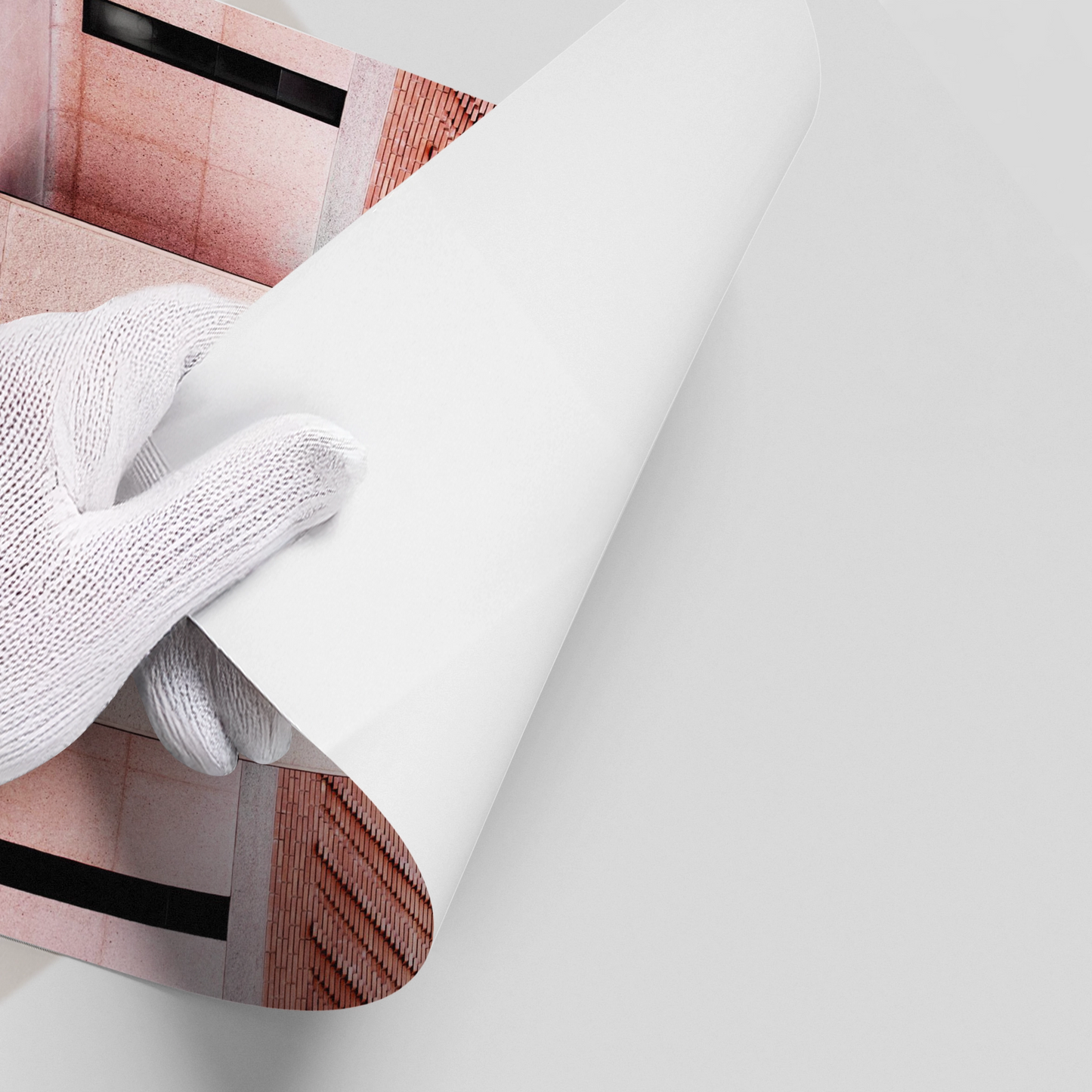 2YSL Marrakech Courtyard - Poster