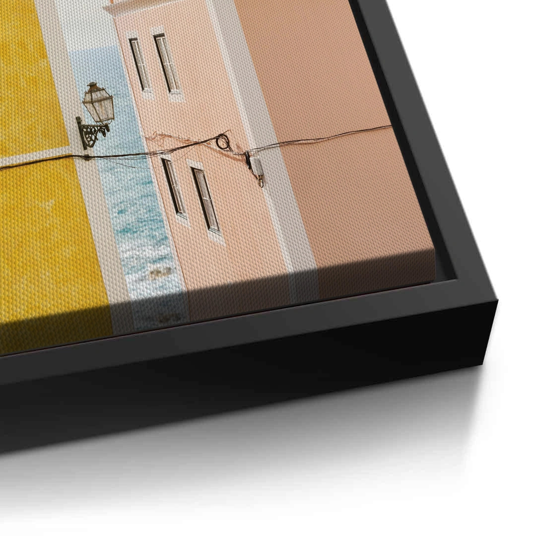 2Yellow and Pink Portuguese - Canvas