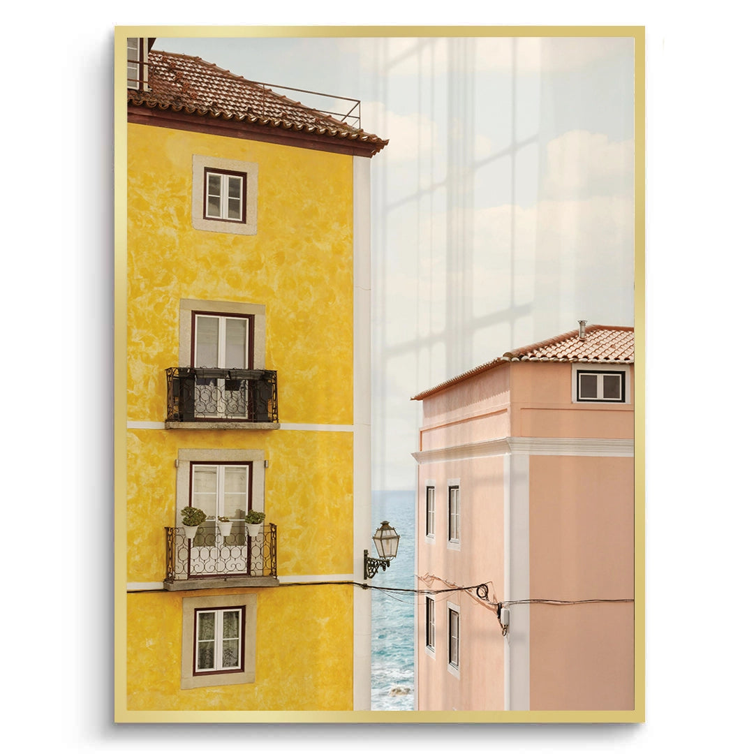 2Yellow and Pink Portuguese - Fine Art