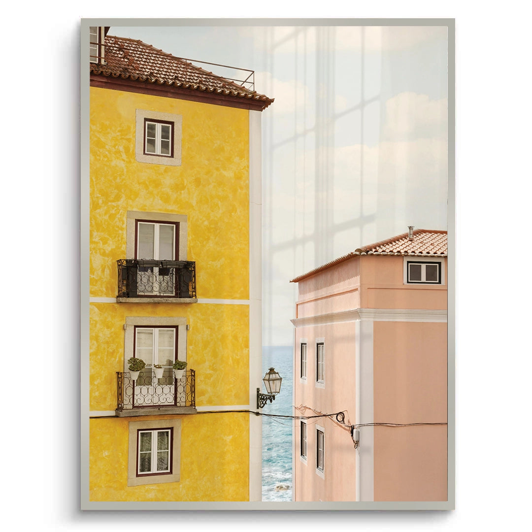 2Yellow and Pink Portuguese - Fine Art