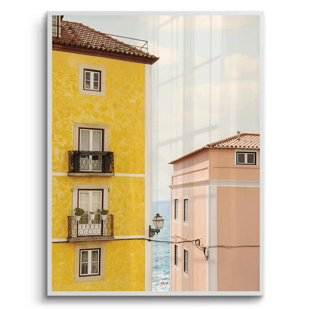 2Yellow and Pink Portuguese - Fine Art