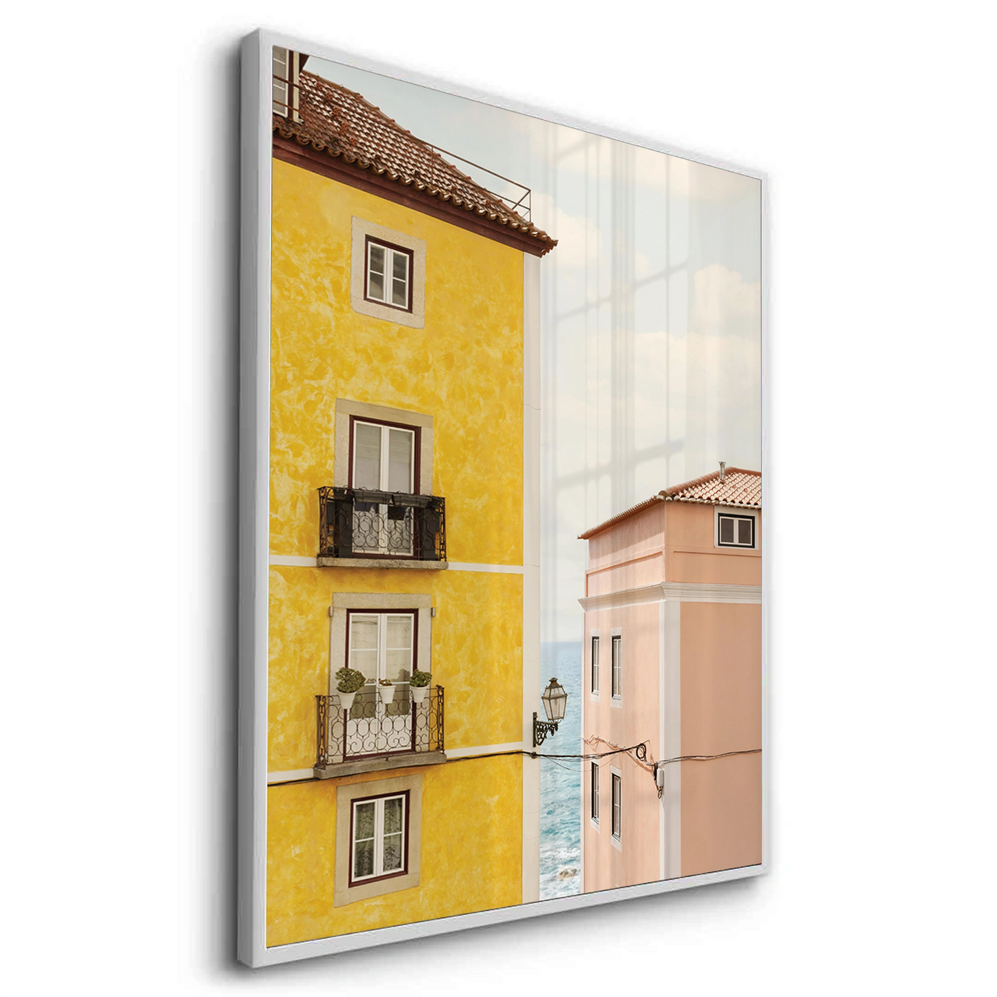 2Yellow and Pink Portuguese - Fine Art