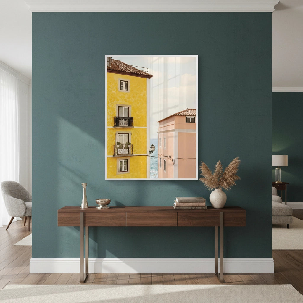 2Yellow and Pink Portuguese - Fine Art