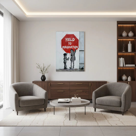 Yield to Imagination - Canvas