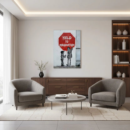 Yield to Imagination - Canvas