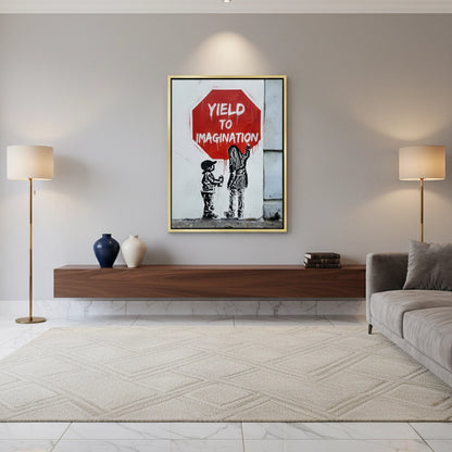 Yield to Imagination - Canvas