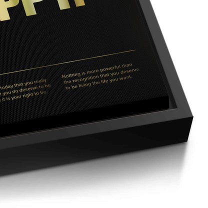 You Deserve To Be Happy - Canvas