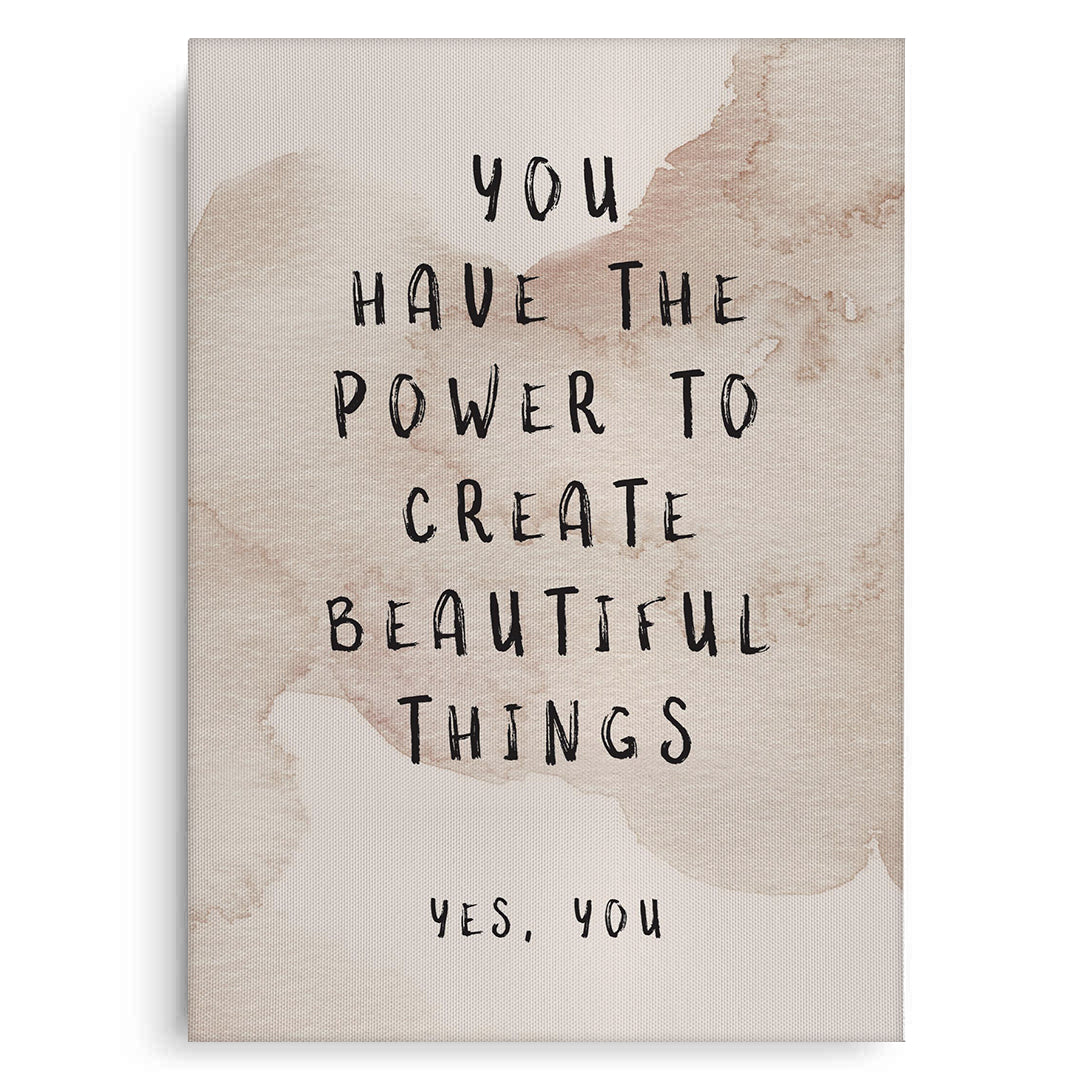 2You Have The Power - Canvas