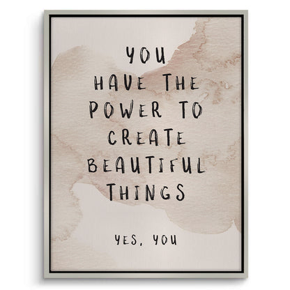 You Have The Power - Canvas