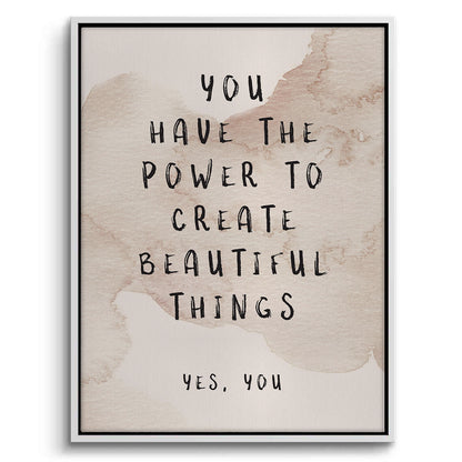 You Have The Power - Canvas