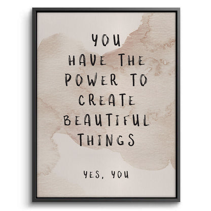 You Have The Power - Canvas