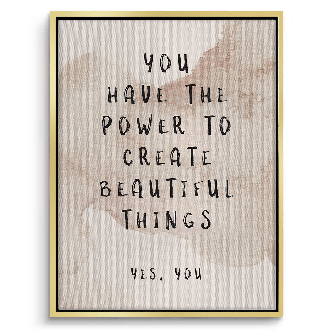 2You Have The Power - Canvas