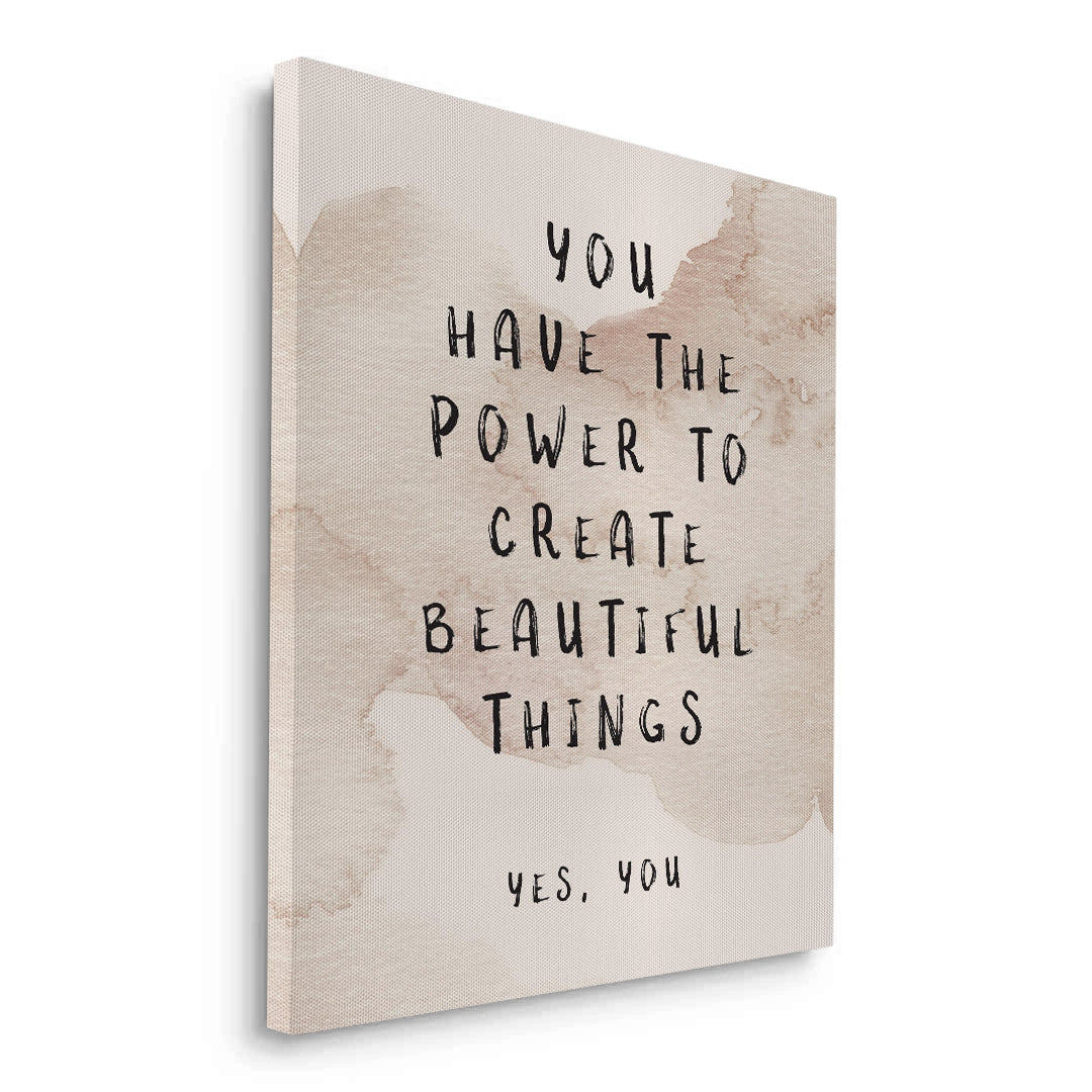 2You Have The Power - Canvas