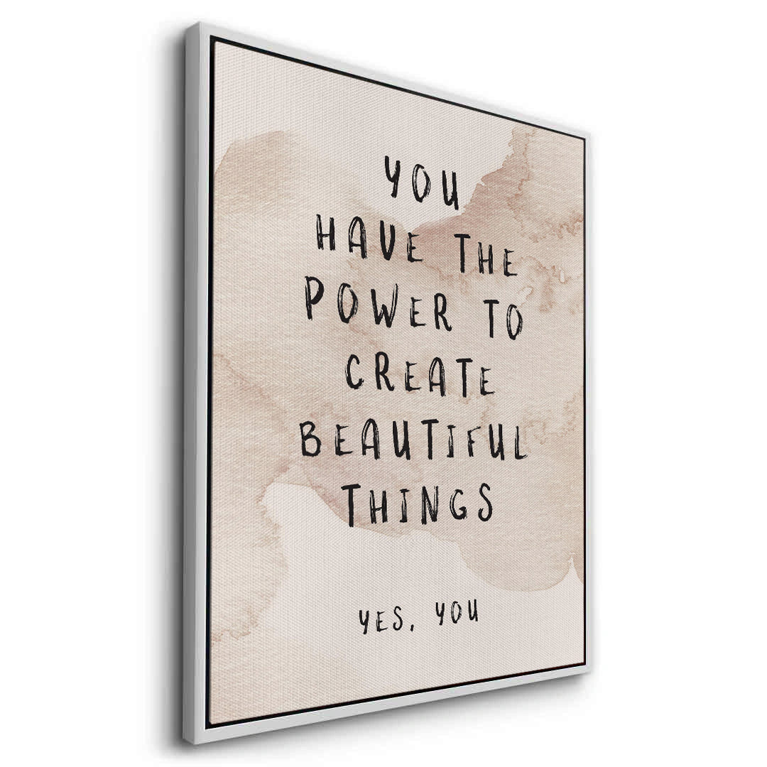 2You Have The Power - Canvas