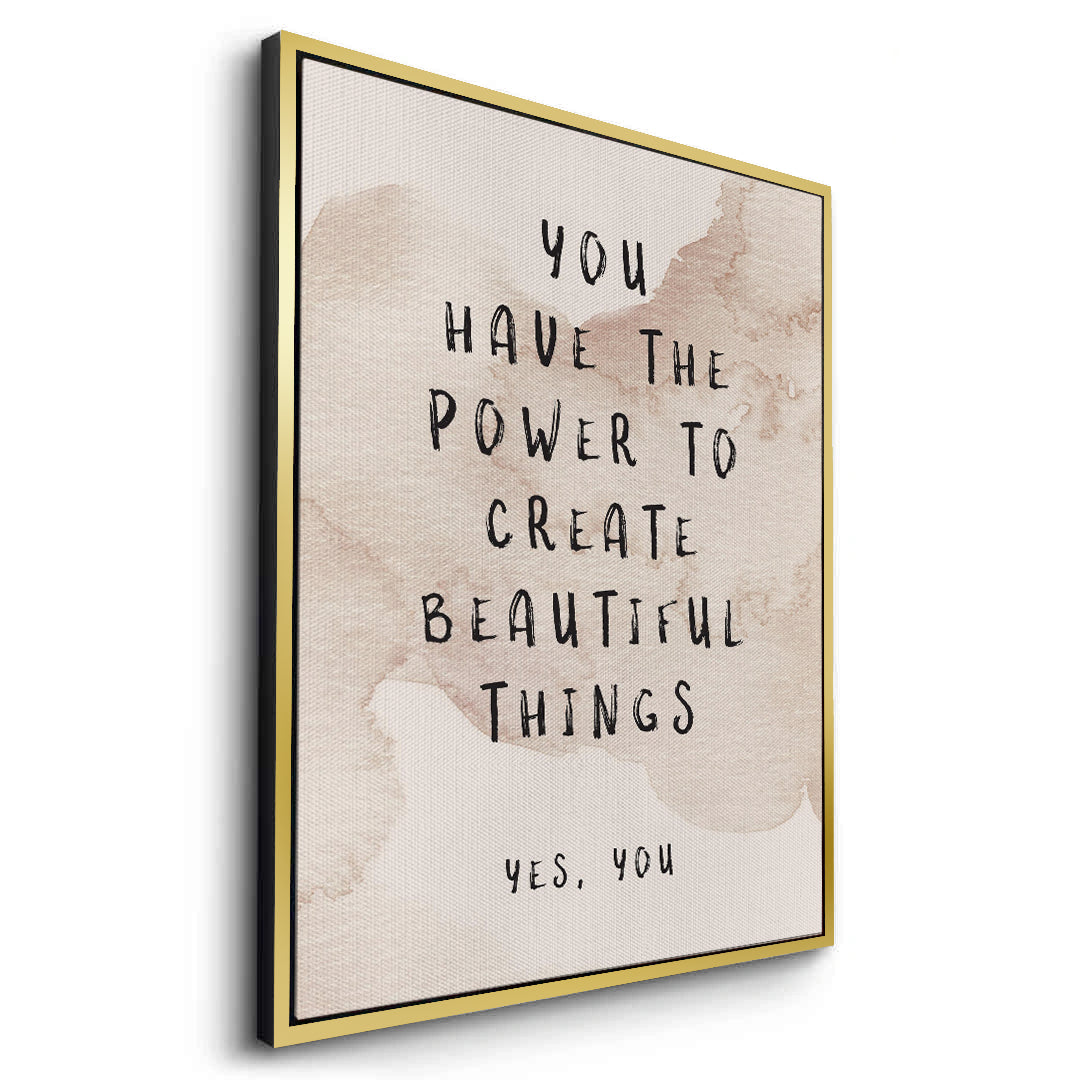 2You Have The Power - Canvas