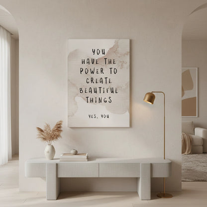 You Have The Power - Canvas