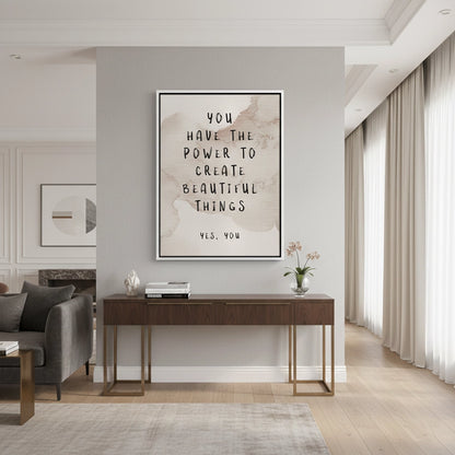 You Have The Power - Canvas