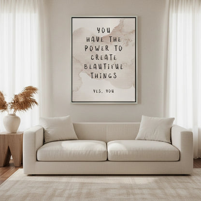 You Have The Power - Canvas
