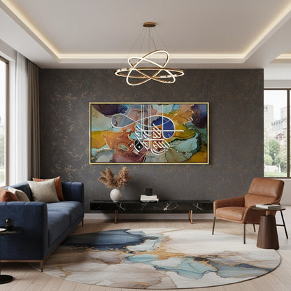 Zen Brush Calligraphy - Canvas