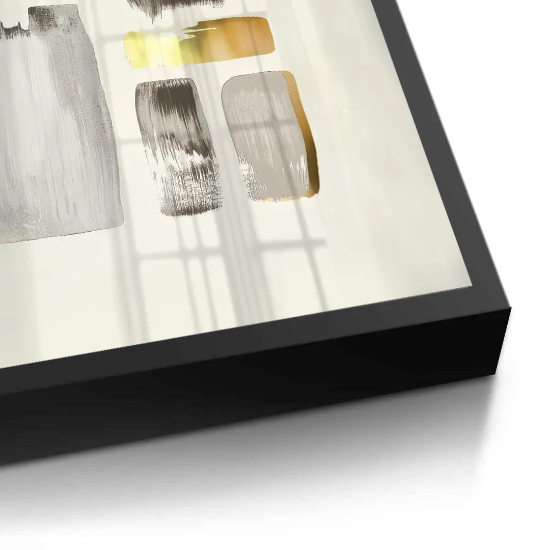 2Abstract Brushstroke Set of 2 - Fine Art