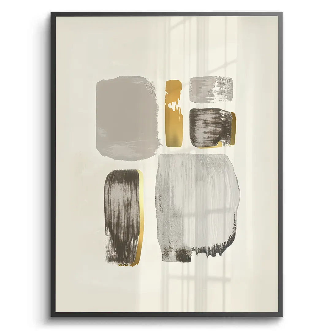 2Abstract Brushstroke Set of 2 - Fine Art