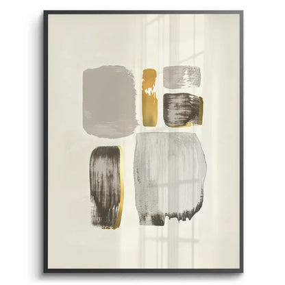 Abstract Brushstroke Set of 2 - Fine Art