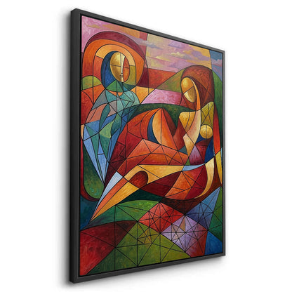 Modern Abstract Figures - Canvas